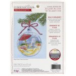 Beach Ornament Counted Cross Stitch Kit (image for) Beach Ornament Counted Cross Stitch Kit