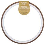 Anchor 8" Faux Wood Round Embroidery Hoop (image for) Anchor 8" Faux Wood Round Embroidery Hoop