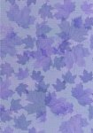 Autumn Leaves Pale Violet Patterned Cross Stitch Fabric (image for) Autumn Leaves Pale Violet Patterned Cross Stitch Fabric