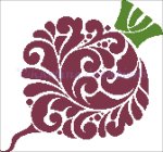 Beet Silhouette - Vegetable Series (image for) Beet Silhouette - Vegetable Series