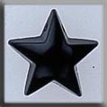 12129 - Large Domed Star Black Onyx Glass Treasure (image for) 12129 - Large Domed Star Black Onyx Glass Treasure