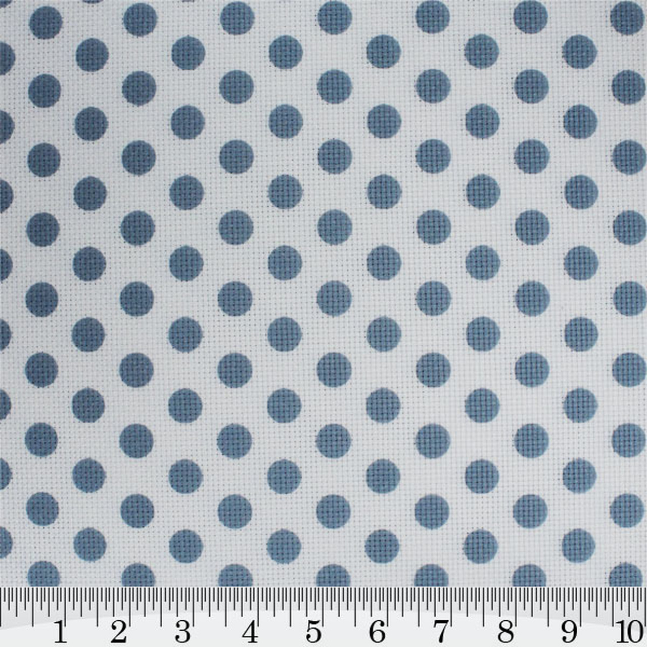 polka dot cross stitch fabric